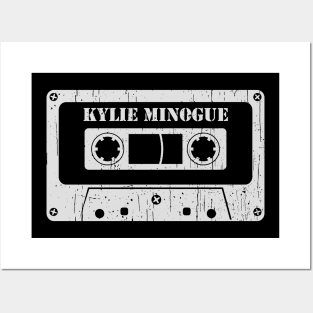 Kylie Minogue - Vintage Cassette White Posters and Art